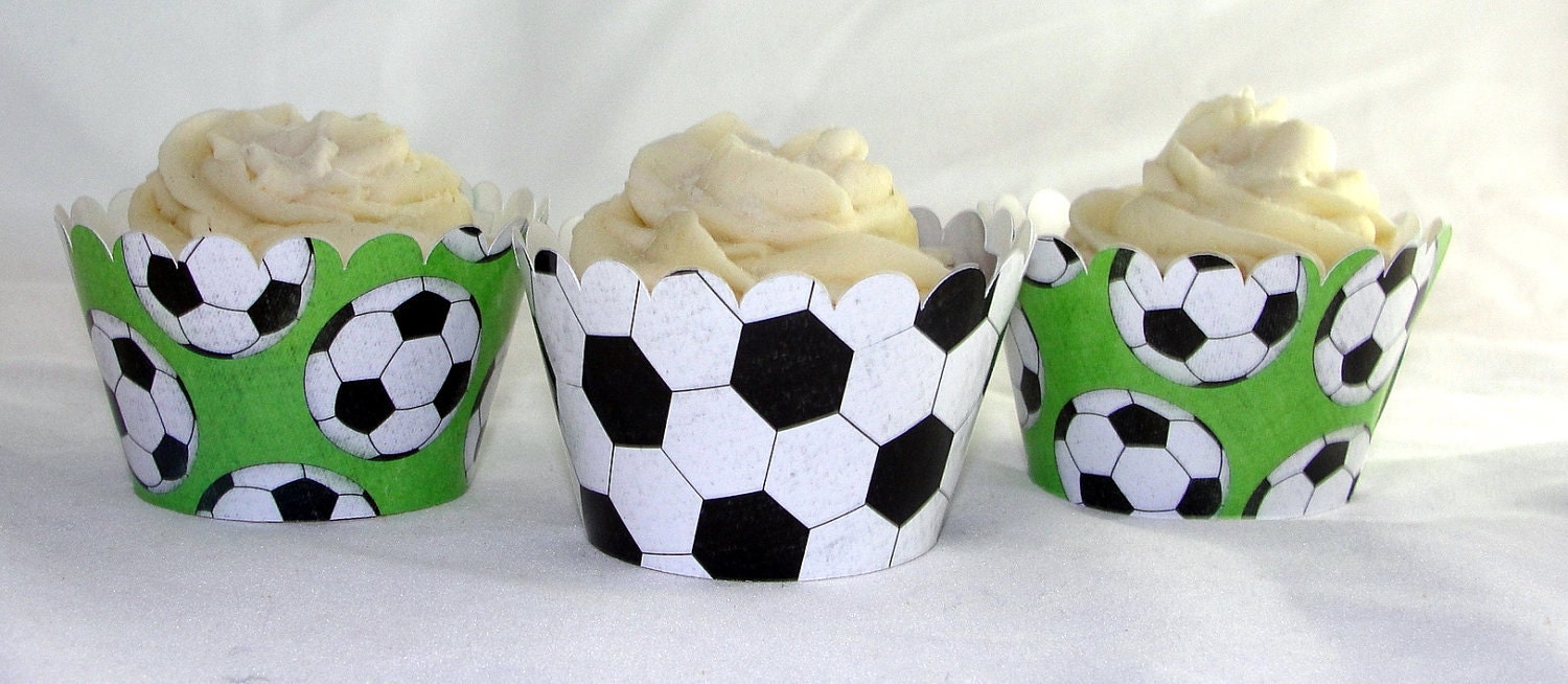 Soccer Cupcake Wrappers 3