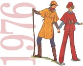 70s Rainwear Vintage Sewing Pattern 32 Bust Simplicity 7764 UNCUT FF NOS