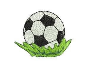 Soccer Ball Machine Embroidery Design - 4x4