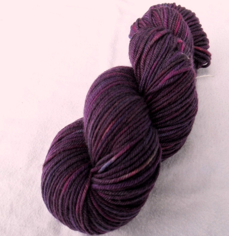 Merino / Cashmere / Nylon DK Yarn, Limited Edition Purple