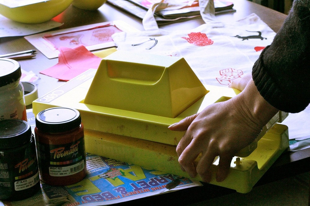 Gocco Screen Printing Workshop - 3rd May 2012, London