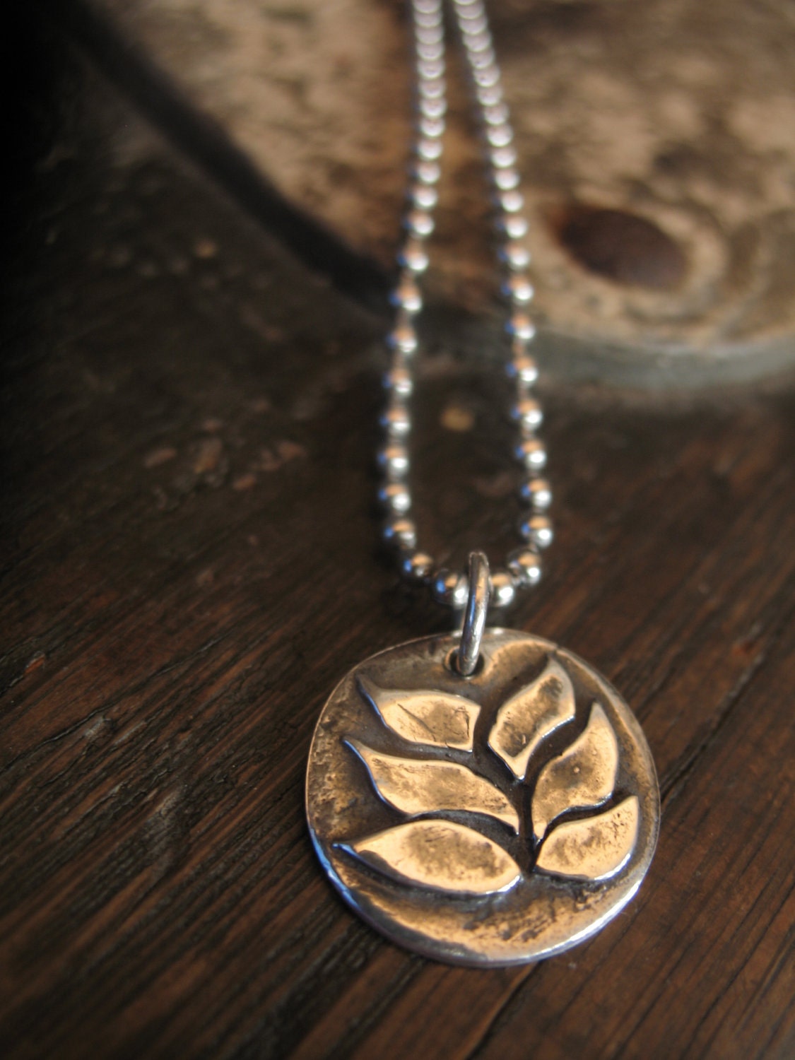 Enlightenment -Silver Necklace