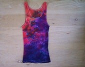 Tie Dye Racerback Tank Ladies Size Medium