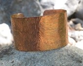 Distressed Copper Cuff