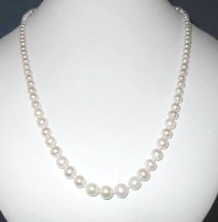 Graduated Pearl Necklace