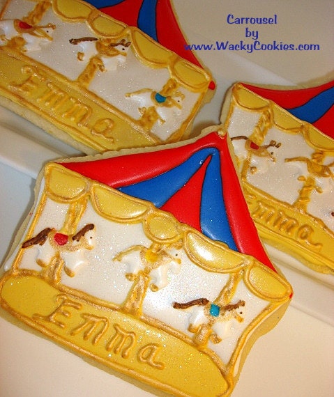 Elegant Carnival Carousel- Set of 6
