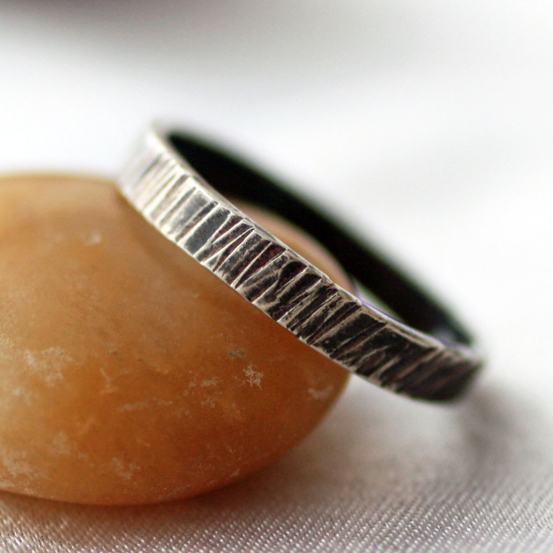 Handmade Sterling Silver Rain Ring