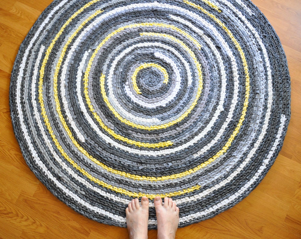 Rag Rug Custom Made for You in Your Colors - 4 feet