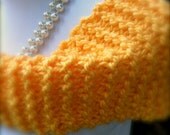 Knitted Scarf Gold Cowl