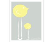Little and Large 11x14 inch print by Finny and Zook