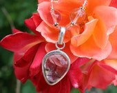 EVOLUTION Necklace (Tourmalinated Quartz, Lava Rock, Swarovski Crystal, Clear Quartz, Sterling Silver)
