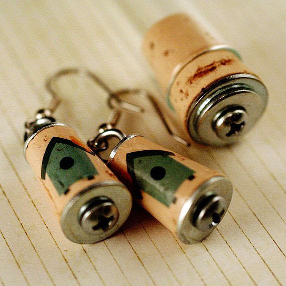Birdhouse Cork Earrings in Test Tube by Uncorked - No Place Like Home