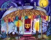 The Tiki Trailer Airstream Trailer print