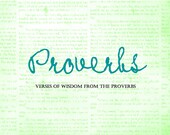 Proverbs Themed Surprise Package - Itty Bitty Teeny Tiny Gift  - Scriptures from the Bible - Present