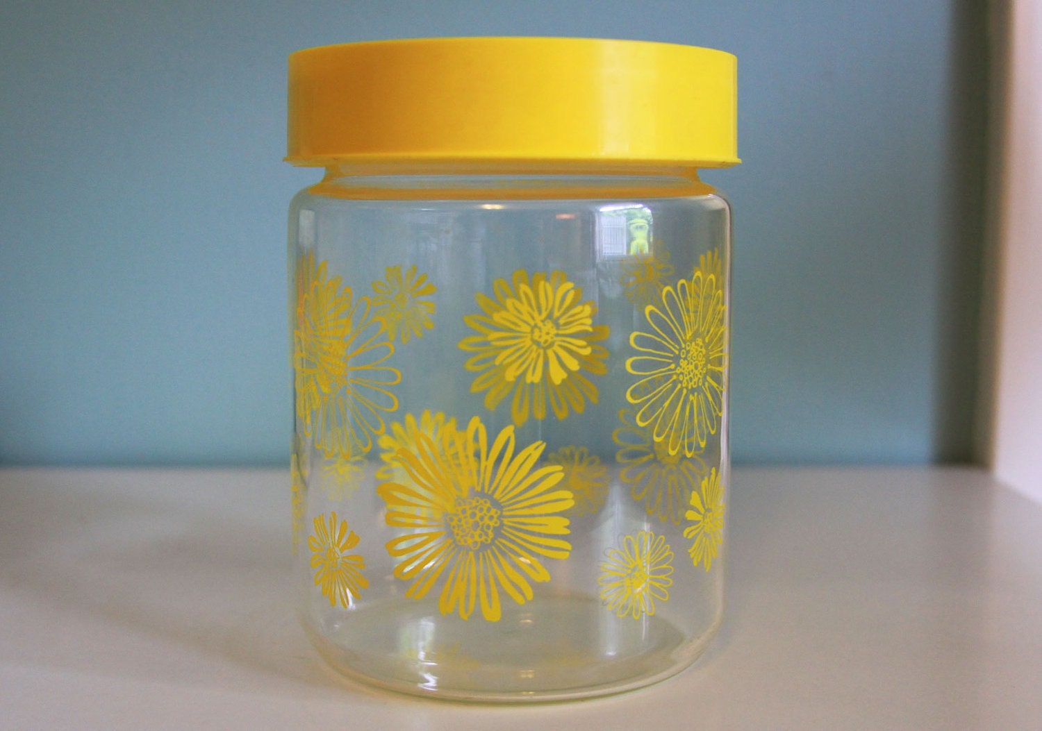 Vintage Corning Ware Glass Canister