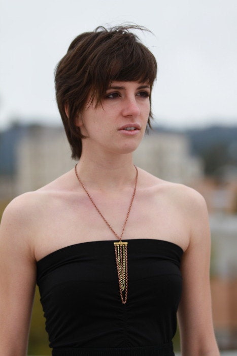 Teardrop Pendant Necklace