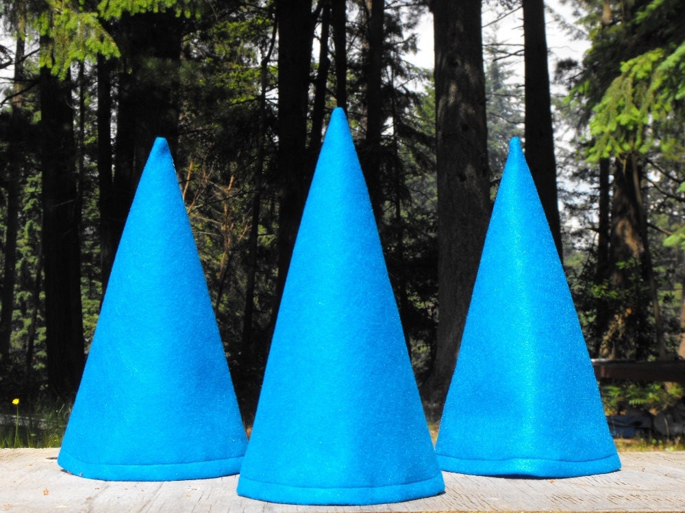 Blue Gnome Hat Large