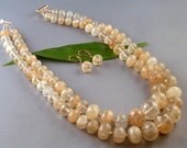 Rutilated Quartz - "Fossil" Set