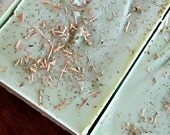 Rustic Pine, crisp clean scent cold process soap BIG 6 oz. bars, scented with essential oils