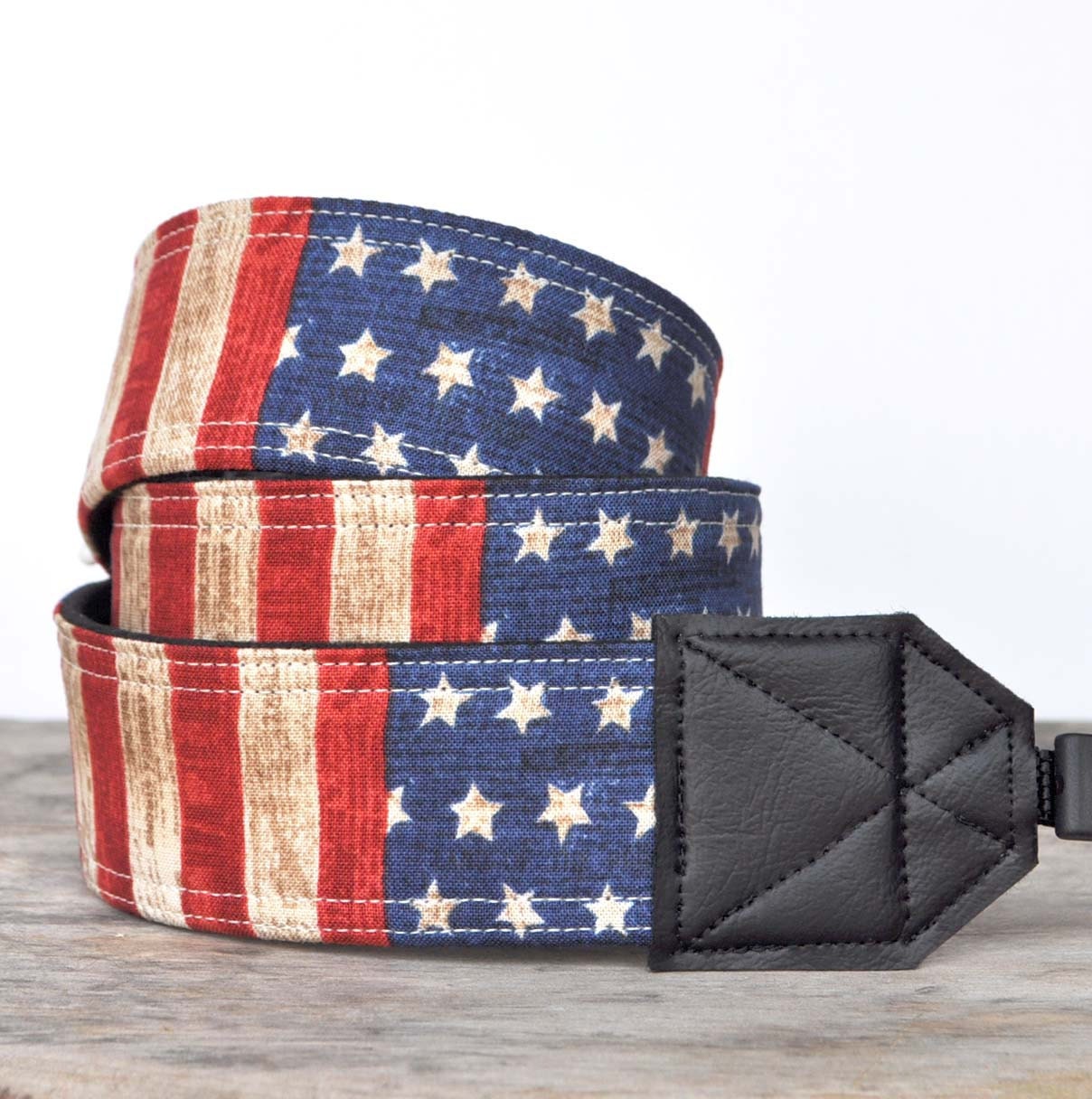 Nikon DSLR Camera Strap - Patriotic American Flag