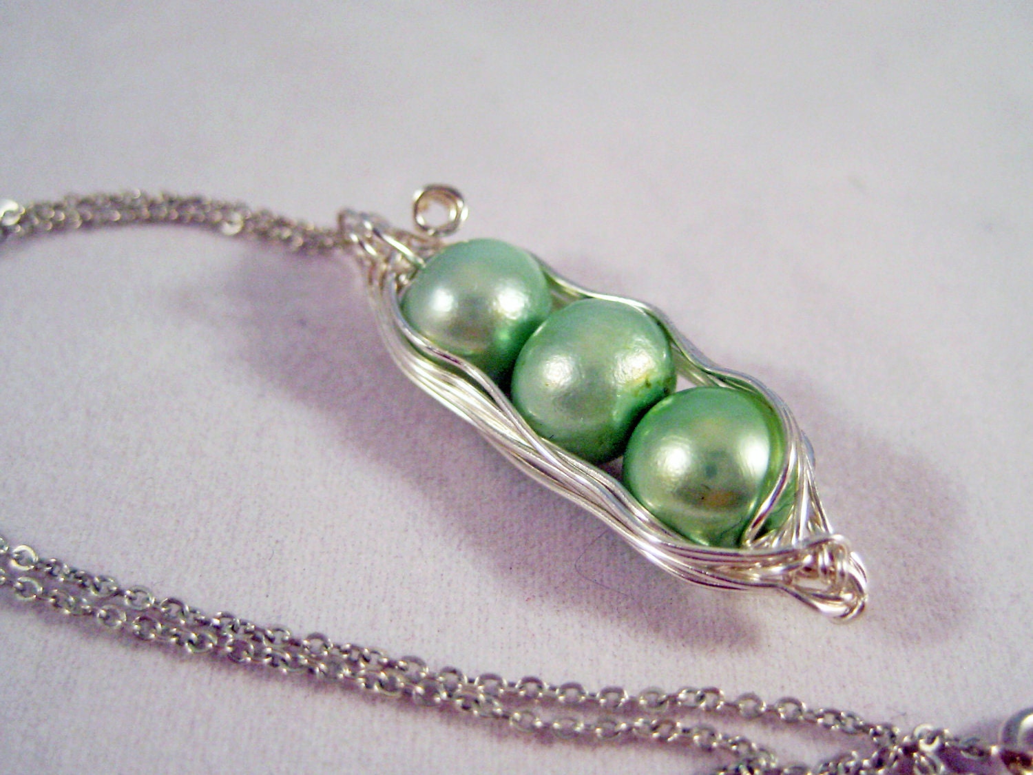 Sweet Peas in a Pod  Charm