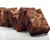Double Chocolate Brownies - Decadent Brownies made with cocoa, melted chocolate, chocolate pieces, and very little flour - Super Fudgy