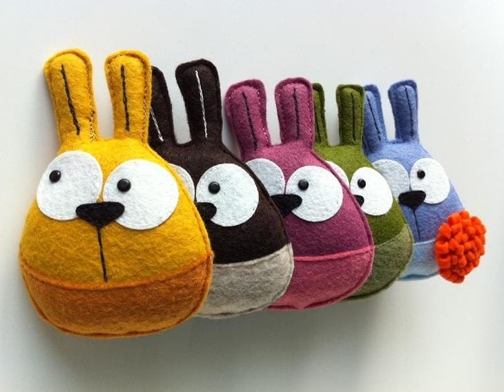 Ohh Sweet BunnyMe, The original Eco Brooch (Your choice of color)