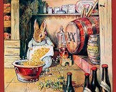 Peter Cottontail Rabbit Refrigerator Magnet -  FREE US SHIPPING