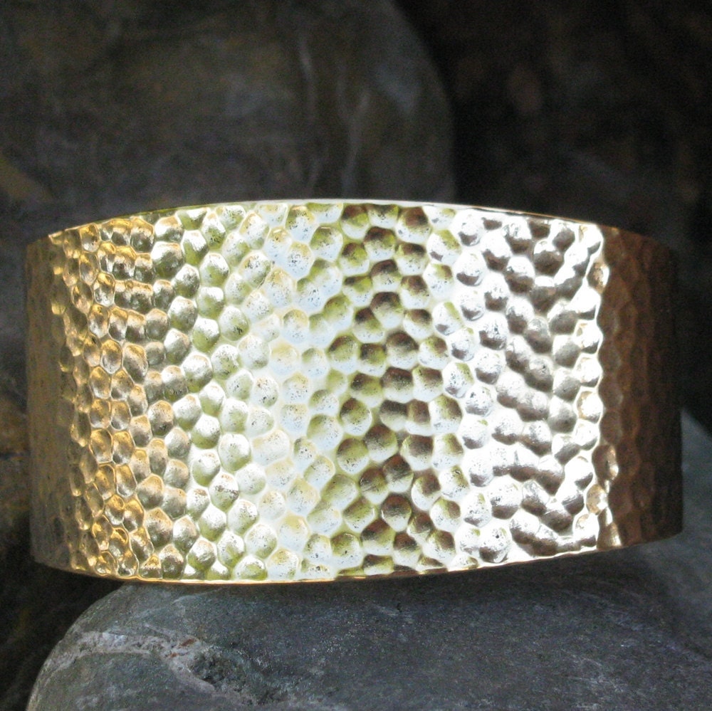 1 Antique Gold Cuff Bracelet Blank Jewelry Supplies 1128