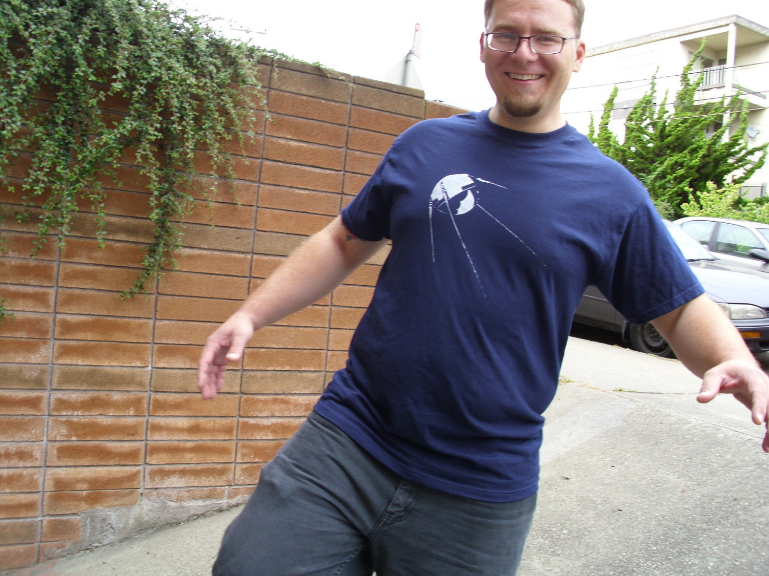 Russian Sputnik Space Ship T-shirt