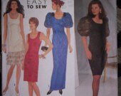 Vintage Simplicity Cocktail Dress Pattern 7001 Size 4-12