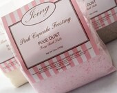 Bath Salts PINK CUPCAKE Frosting - Pixie Dust Fizzy Bath Salts... BK Icing