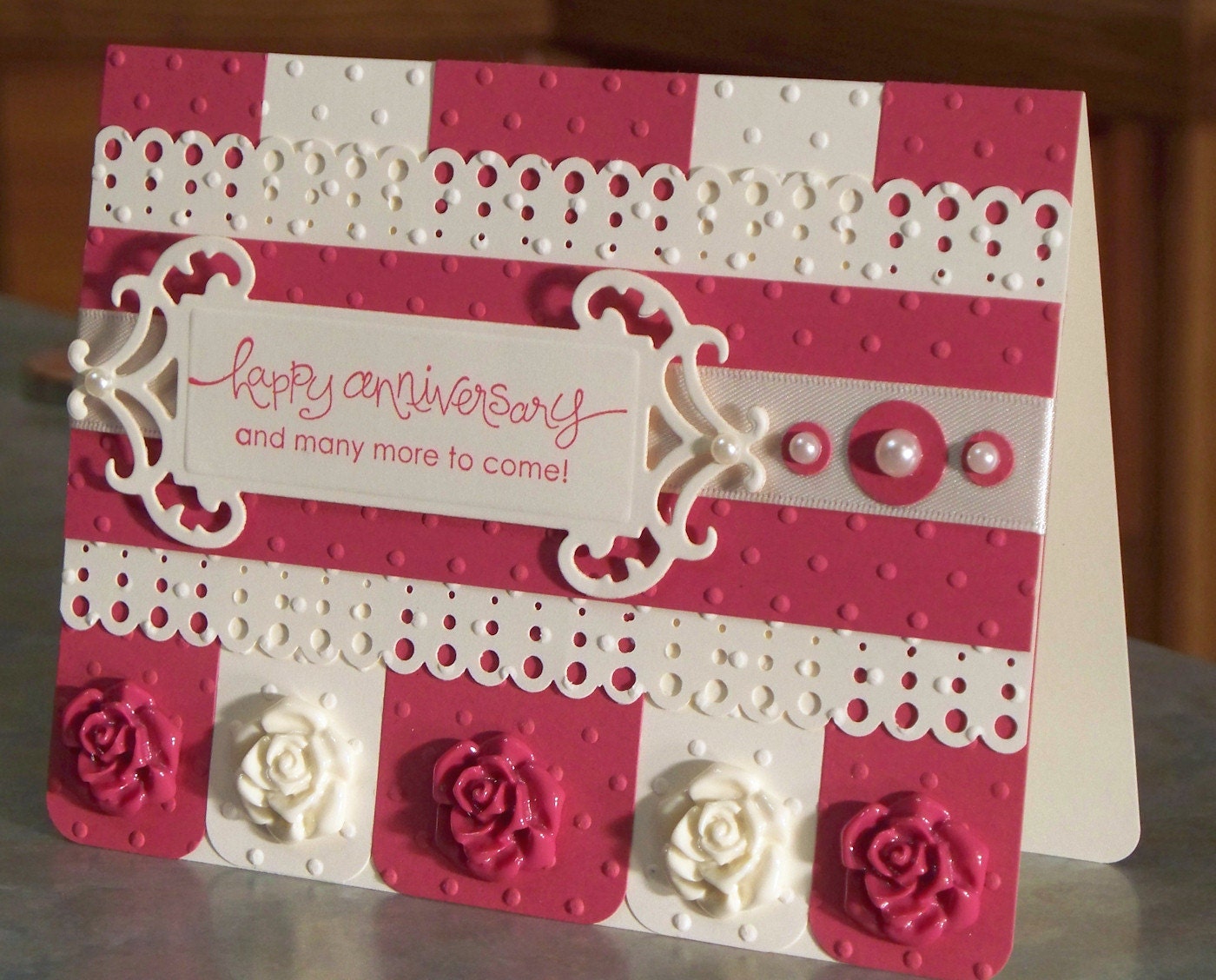 Happy Anniversary Card, Stampin Up A Word For You
