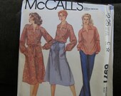 Vintage 70's Women's  Wrap Skirt  a  Shirt and Dress