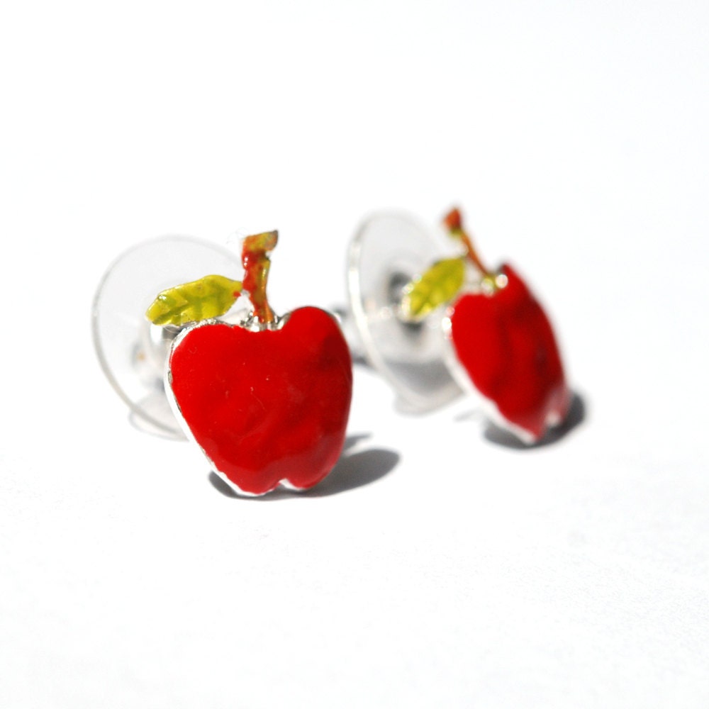 Apple Earrings