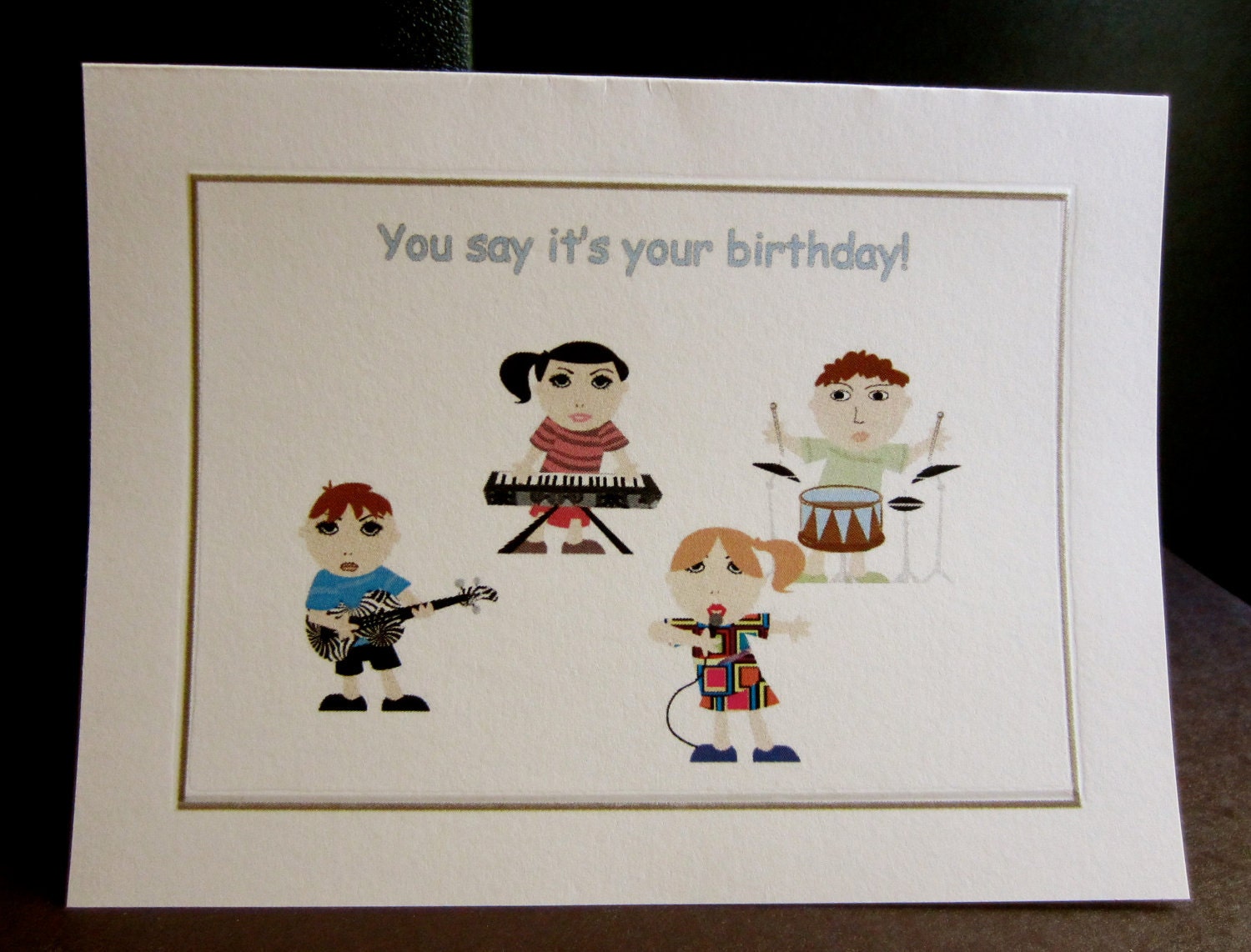 Rockin' Tots - Happy Birthday Card