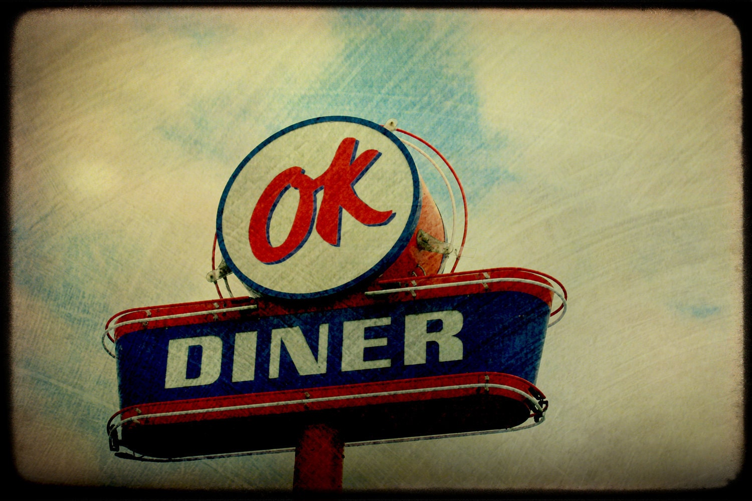OK Diner Fine Art Photograph 8x10