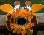 custom large GIRAFFE Lens Pet for your camera
