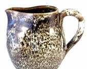 Clay Pitcher or Vase / Handmade Stoneware Pottery Wheel thrown Ceramics