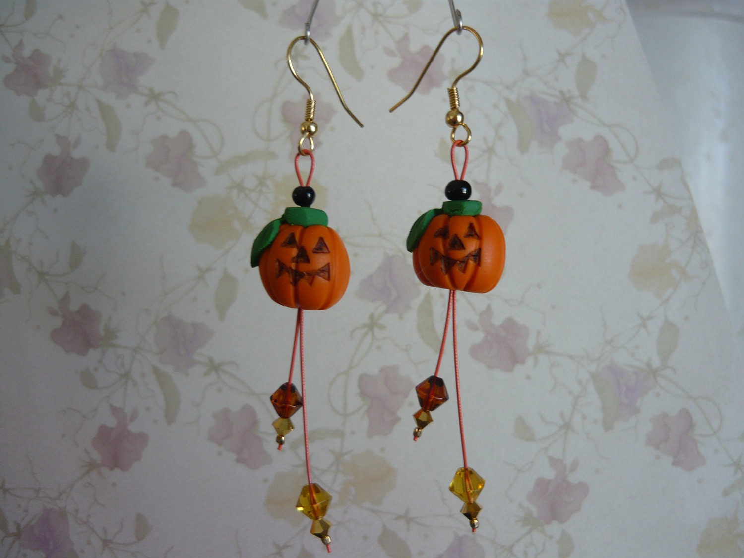 Jack-o-lantern Dangles - GPK372