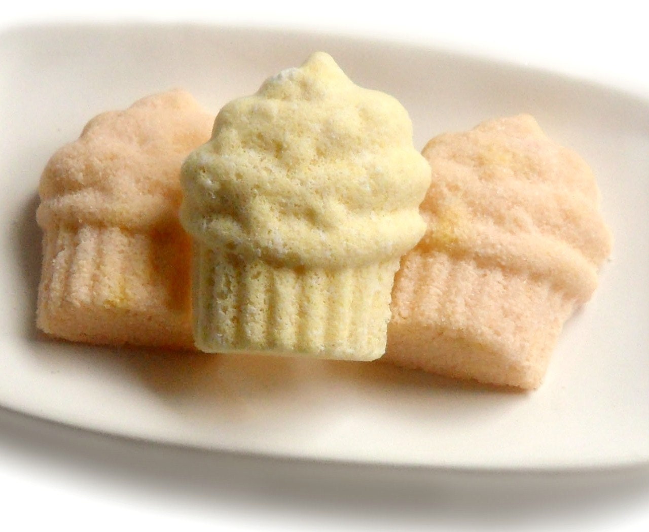 Vanilla Cupcake Bath Bombs with Shea Butter