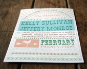 Vintage Wedding Invitation Country Wedding Rock Poster Invitation