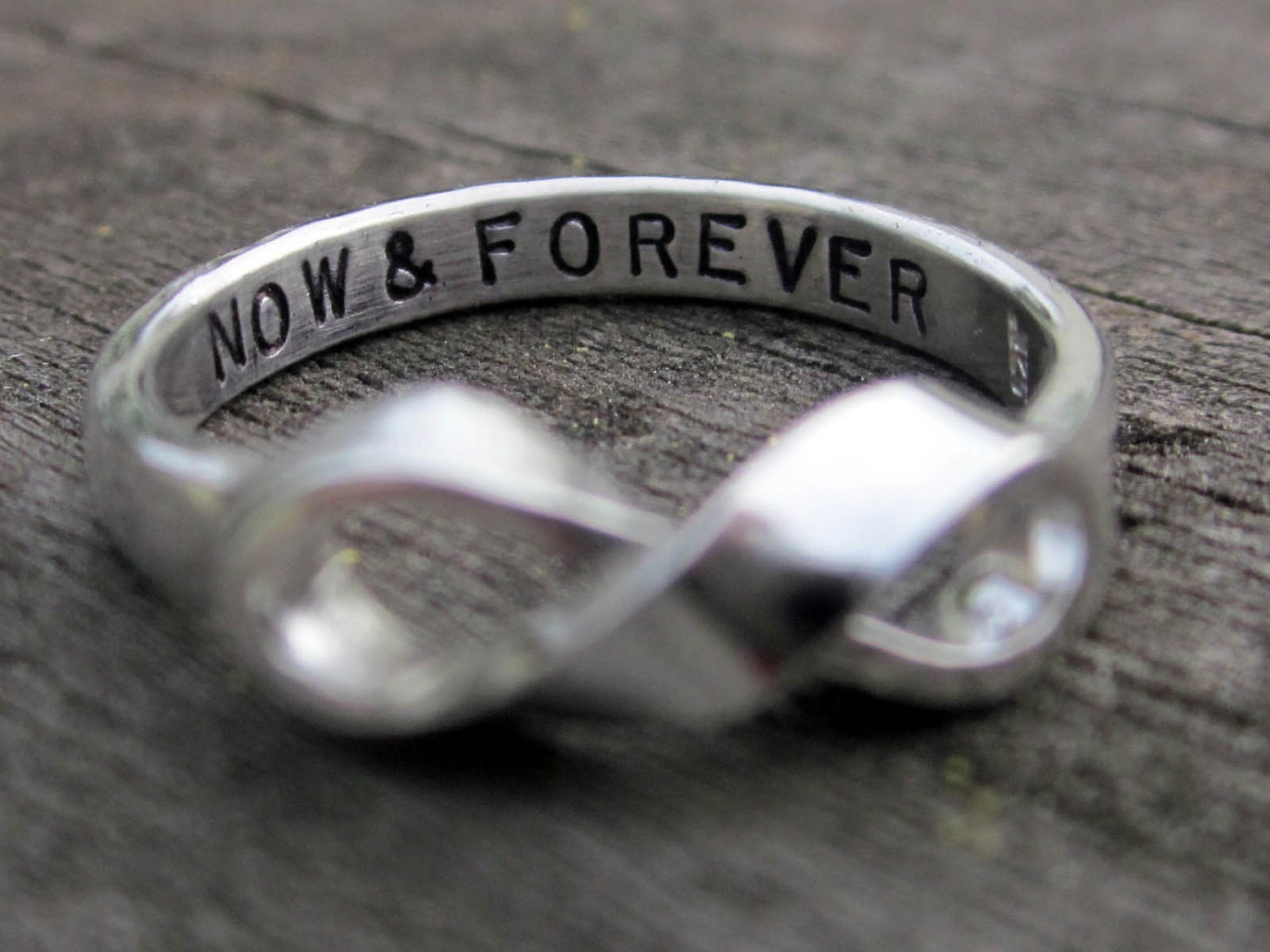 His or Hers Infinity Ring exclusively by donnaodesigns
