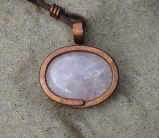 Copper Wrapped Pendant