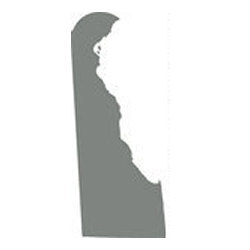 Woodbob.com Deleware State Shaped Unique & Personalized Cutting Boards