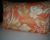 SALE- Decorative Hemp Accent Pillow  18" x 10"- The Madiera Vine Pillow