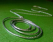 Tidepool Statement Necklace in Recycled Sterlng Silver