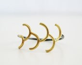 Gold Branch Ring