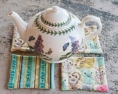Fabric Cat Coasters - Set of Four