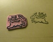 Killer Rabbit Stamp